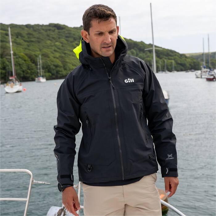 2024 Gill Verso Inshore Sailing & Racing Jacket V101j - Schwarz